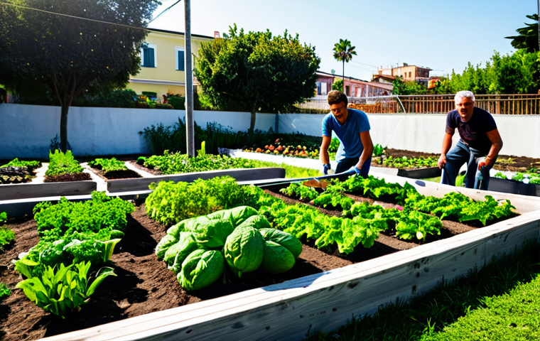 도시 생물다양성을 위한 정책 제안 - Rooftop Garden Oasis**
A stunning rooftop garden on a building in Milan. Vegetable patches, flower... 도시 생물다양성을 위한 정책 제안 - Rooftop Garden Oasis**
A stunning rooftop garden on a building in Milan. Vegetable patches, flower...